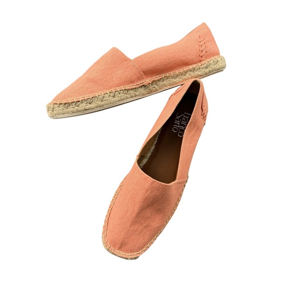 Franco Sarto Shoes - Franco Sarto Coral Canvas Espadrille Flats Size 9.5W